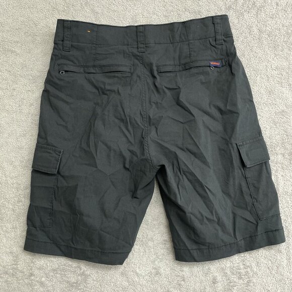 Wearfirst Men's Size 32 Cargo Shorts Black Cotton Blend - Picture 3 of 5